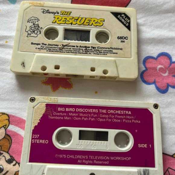 VINTAGE CARTOONS CASSETTE TAPE BUNDLE - Picture 6 of 7